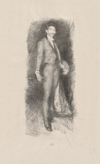 Hrabia Robert de Montesquiou, nr 2 autorstwa James Abbott McNeill Whistler