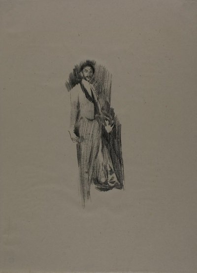 Hrabia Robert de Montesquiou, nr 2 autorstwa James Abbott McNeill Whistler