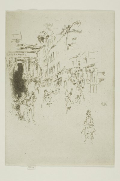 Cutler Street, Houndsditch autorstwa James Abbott McNeill Whistler