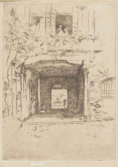 Drzwi i winorośl autorstwa James Abbott McNeill Whistler
