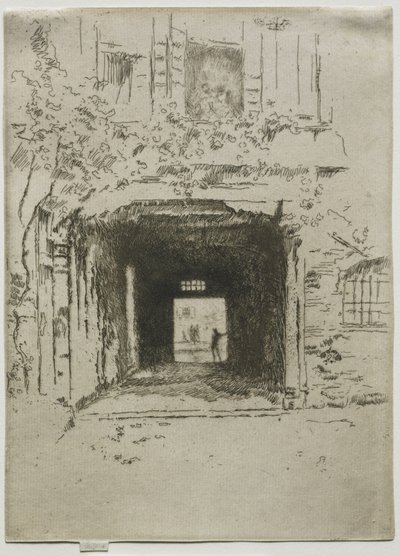 Przysłup i winorośl autorstwa James McNeill Whistler