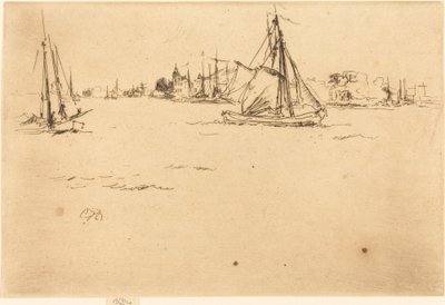 Dordrecht autorstwa James Abbott McNeill Whistler