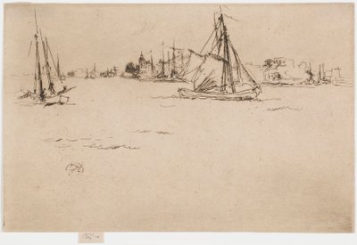 Dordrecht autorstwa James Abbott McNeill Whistler