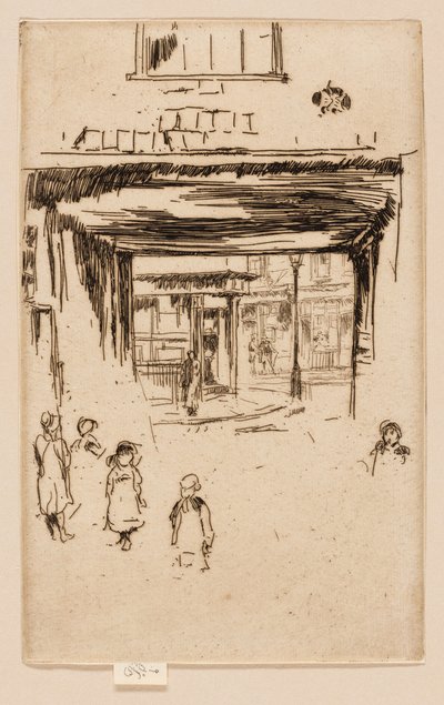 Drury Lane autorstwa James Abbott McNeill Whistler