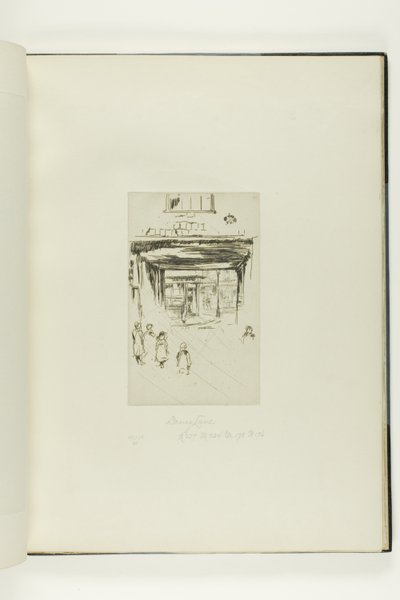 Drury Lane autorstwa James McNeill Whistler