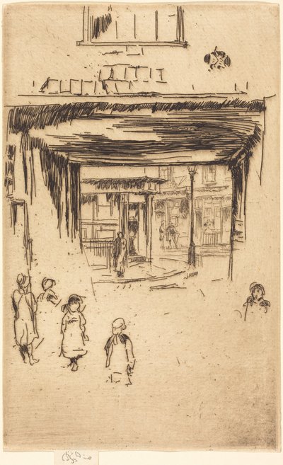 Drury Lane autorstwa James McNeill Whistler