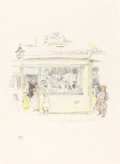 Szmaty Drury Lane autorstwa James Abbott McNeill Whistler