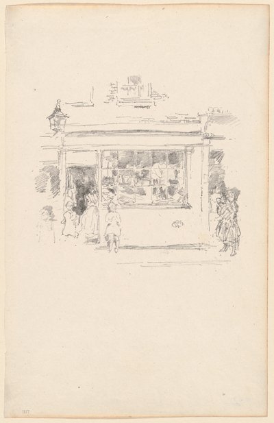 Szmaty Drury Lane autorstwa James Abbott McNeill Whistler