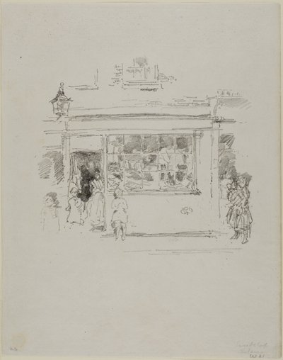 Szmaty Drury Lane autorstwa James Abbott McNeill Whistler