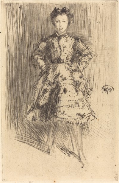 Elinor Leyland autorstwa James Abbott McNeill Whistler