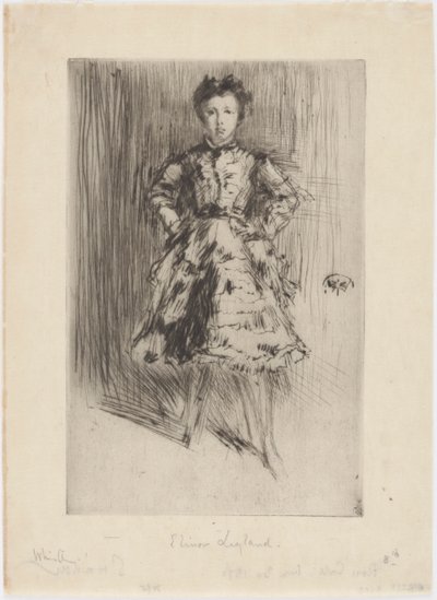 Elinor Leyland autorstwa James Abbott McNeill Whistler