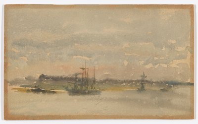 Erith–Evening autorstwa James Abbott McNeill Whistler