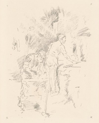 Ojciec i syn autorstwa James Abbott McNeill Whistler