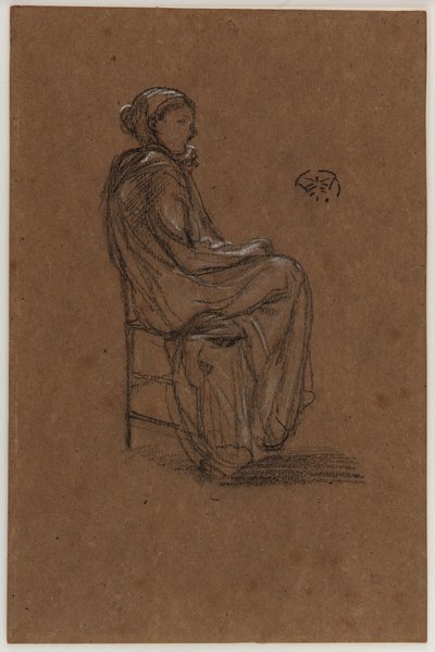 Kobieca postać siedząca autorstwa James Abbott McNeill Whistler