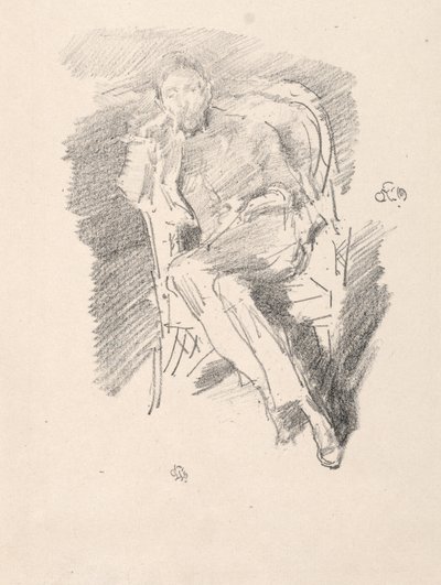 Blask ognia - Joseph Pennell, nr 2 autorstwa James McNeill Whistler