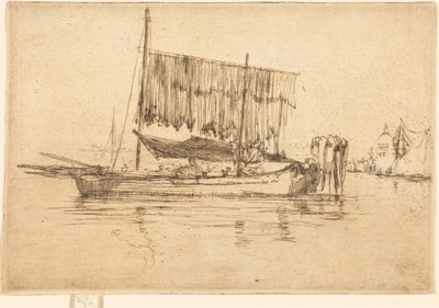 Łódź rybacka autorstwa James McNeill Whistler