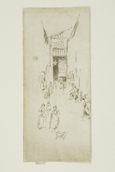 Pasaż Fleur-de-lys autorstwa James Abbott McNeill Whistler