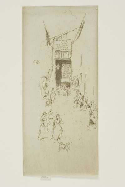 Pasaż Fleur-de-lys autorstwa James Abbott McNeill Whistler