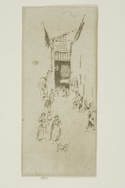 Pasaż Fleur-de-lys autorstwa James Abbott McNeill Whistler