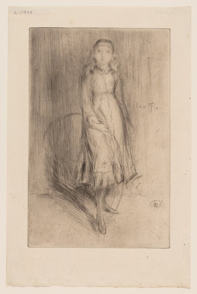 Florence Leyland autorstwa James McNeill Whistler