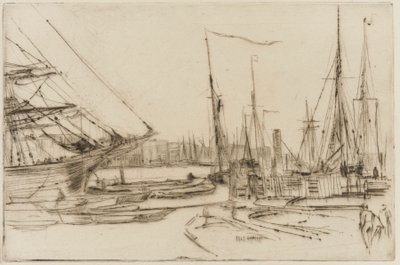 Z Billingsgate autorstwa James Abbott McNeill Whistler