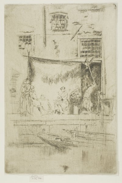 Stoisko z owocami autorstwa James Abbott McNeill Whistler