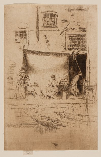 Stoisko z owocami autorstwa James Abbott McNeill Whistler