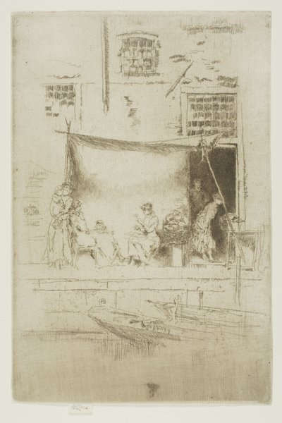 Stoisko z owocami autorstwa James Abbott McNeill Whistler