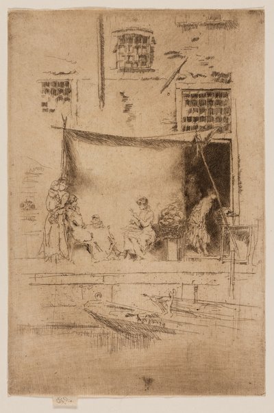 Stoisko z owocami autorstwa James Abbott McNeill Whistler