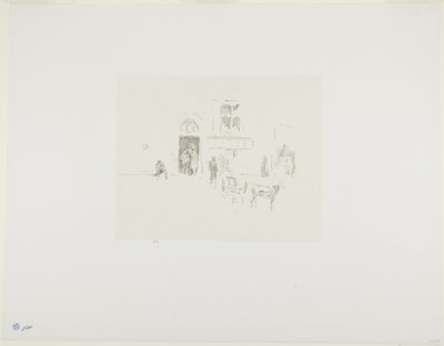 Wesołe drzwi na scenę autorstwa James Abbott McNeill Whistler