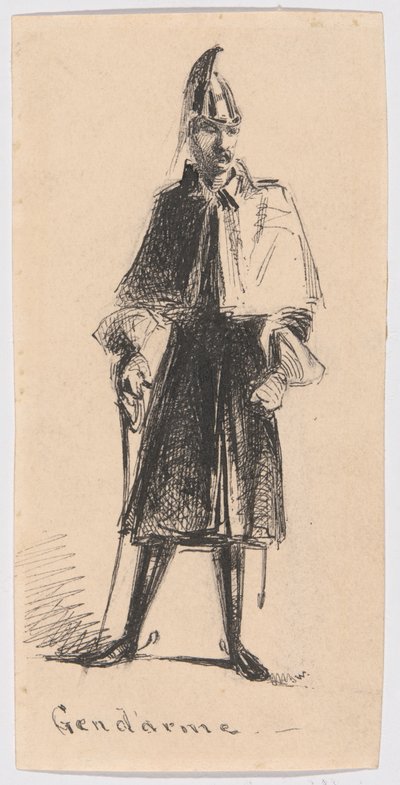 Policjant autorstwa James Abbott McNeill Whistler