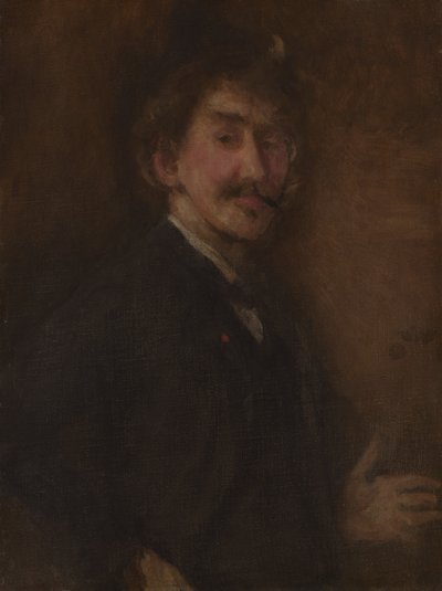 Złoto i brąz: autoportret autorstwa James McNeill Whistler