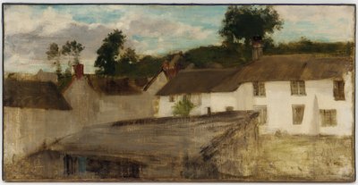 Zielony i srebrny: domki Devonshire autorstwa James Abbott McNeill Whistler