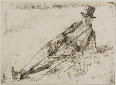 Emeryt z Greenwich autorstwa James Abbott McNeill Whistler