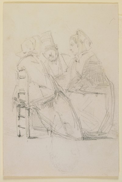 Rozmowa w grupie autorstwa James Abbott McNeill Whistler