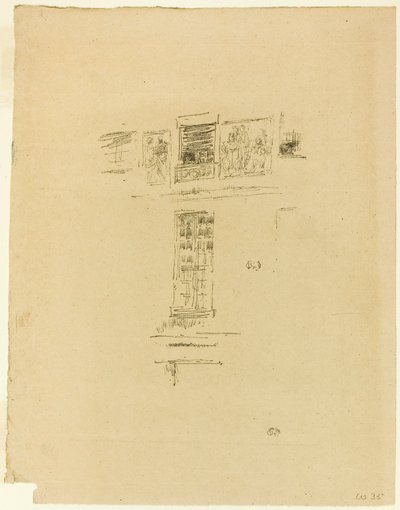 Hotel Colbert, Okna autorstwa James McNeill Whistler