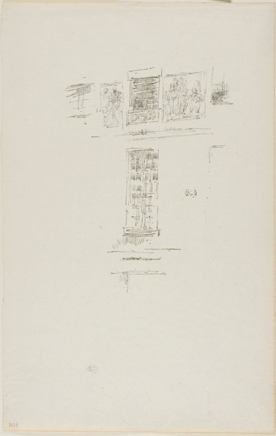 Hotel Colbert, Okna autorstwa James McNeill Whistler