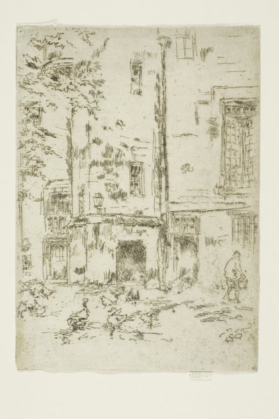 Hotel Biały Krzyż autorstwa James McNeill Whistler