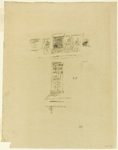 Hotel Colbert, Okna autorstwa James Abbott McNeill Whistler