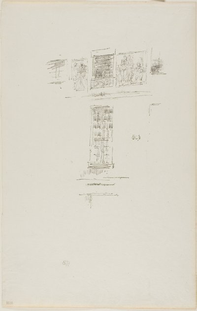 Hotel Colbert, Okna autorstwa James Abbott McNeill Whistler