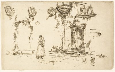 Hotel Lallemant opinie, Bourges autorstwa James Abbott McNeill Whistler