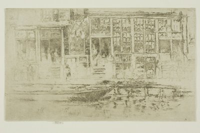 Dzielnica żydowska, Amsterdam autorstwa James McNeill Whistler