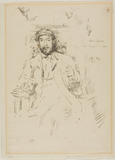 John Grove autorstwa James Abbott McNeill Whistler