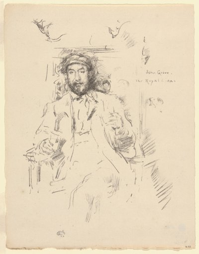 John Grove autorstwa James Abbott McNeill Whistler