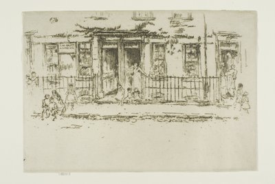 Spacer Sprawiedliwości, Chelsea autorstwa James Abbott McNeill Whistler