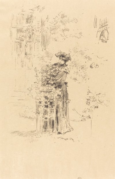 Piękny Ogrodnik autorstwa James Abbott McNeill Whistler