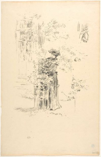 Piękny Ogrodnik autorstwa James Abbott McNeill Whistler