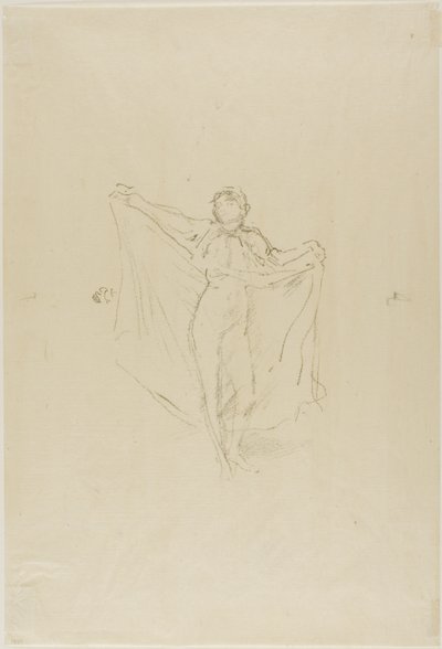 La Danseuse: studium aktu autorstwa James Abbott McNeill Whistler