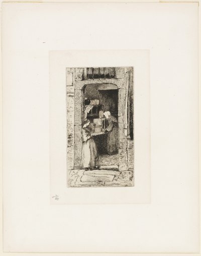 Sprzedawca Musztardy autorstwa James Abbott McNeill Whistler