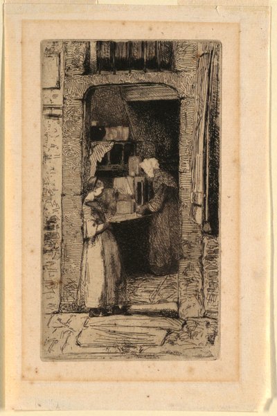 Sprzedawca Musztardy autorstwa James Abbott McNeill Whistler